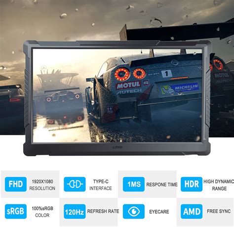 Ipmc G Story 173 Inch Hdr Fhd 1080p Eye Care Portable Gaming Monitor