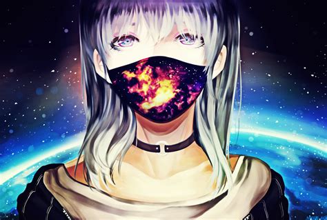 Space Anime Girl Pfp