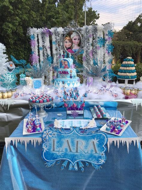 Frozen Disney Birthday Party Ideas Photo 2 Of 6 Catch My Party
