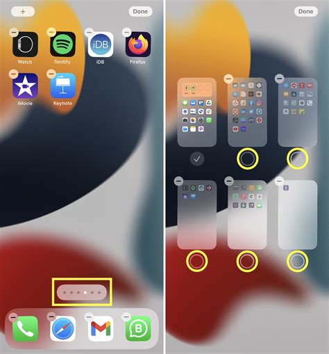 How To Hide Rearrange Delete Home Screen Pages Iphone Ipad