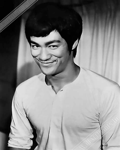 Bruce Lee Poster Martial Artist Vintage Photo Portrait Bruce Etsy