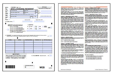 Louisiana State Tax Forms Printable Printable Forms Free Online
