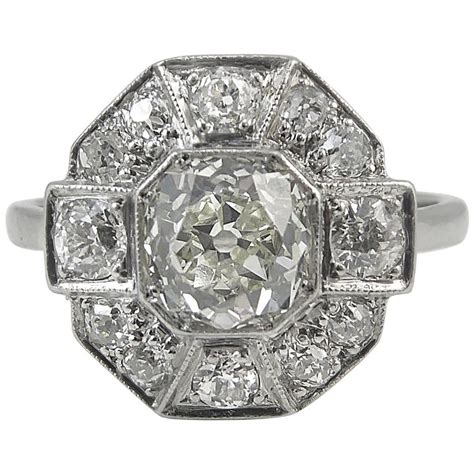 Antique Old European Cut Diamond Engagement Ring — Jewellery Discovery