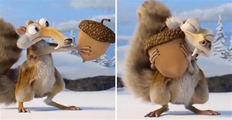 Animation Studio Finally Lets Ice Age S Scrat Get Acorn Before Shutting