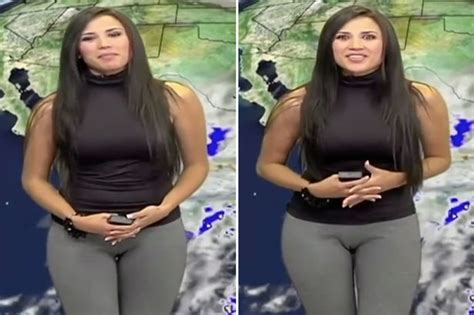 This Footage Of A Weather Girl Has Gone Viral But Can You See Why Uk News Newslocker