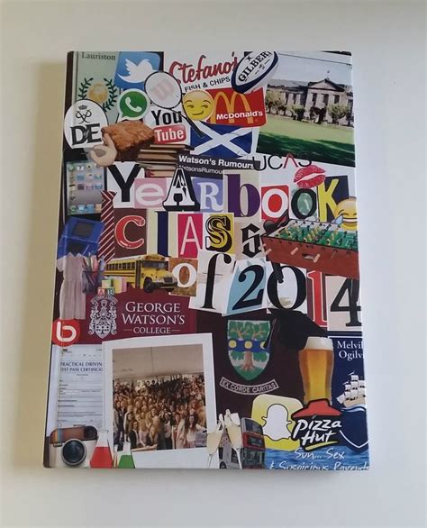 A Photographic Collage Of School Memories Can Help Make Your Yearbook