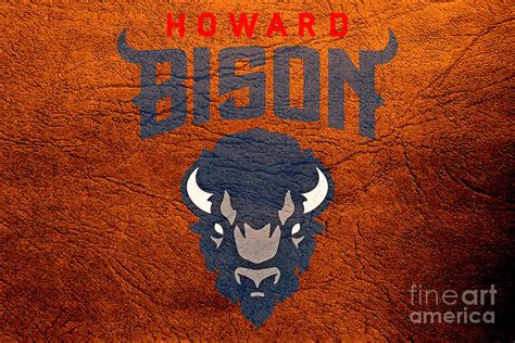 Howard University Bison Digital Art By Steven Parker Fine Art America