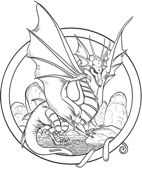 Dragons are complex and range in color and shade. Pin on !Crafts: Coloring Pages
