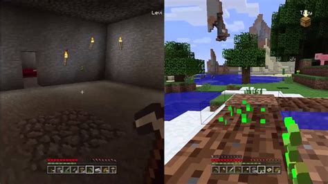 Minecraft Xbox 360 Edition Split Screen Ep 10 Farmer Tony Youtube