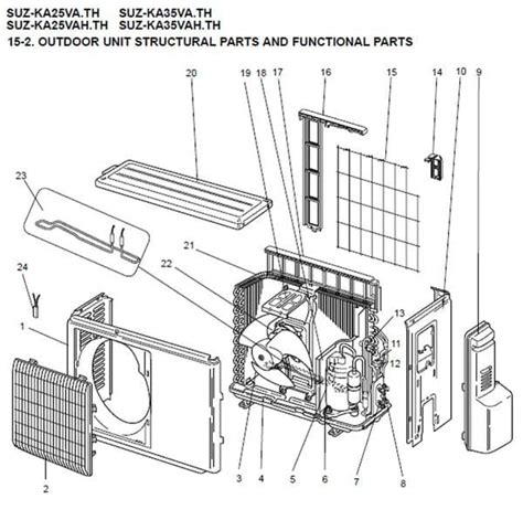 Mitsubishi Electric Air Conditioning Spare Part 190921 Motor For Suz