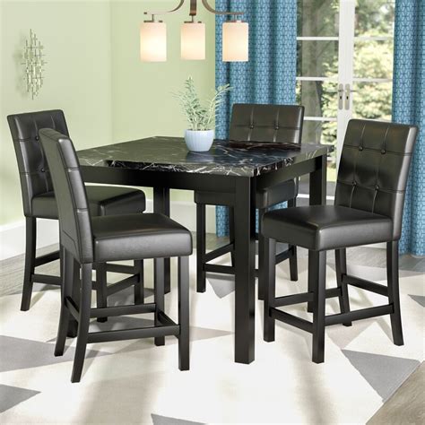 Darby Home Co Sison 5 Piece Counter Height Dining Set