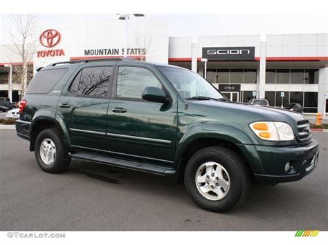 2001 Imperial Jade Mica Toyota Sequoia Limited 4x4 43990525 Gtcarlot