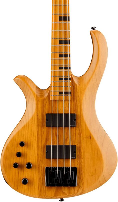 Schecter Guitar Research Riot 4 Session Left Handed Electric Bass Guitar Satin Aged Natural