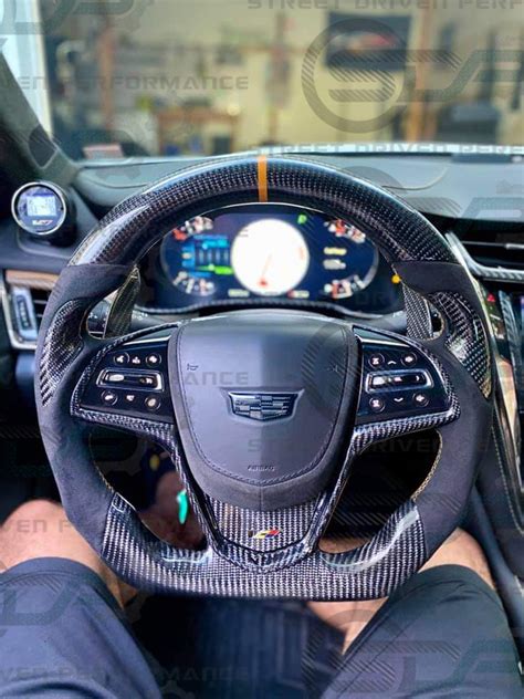 Cts And Cts V V3 Custom Carbon Fiber Steering Wheel With Options Street
