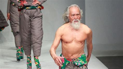 ‘chinas Hottest Grandpa 80yo Male Model Blows Up The Internet The Advertiser