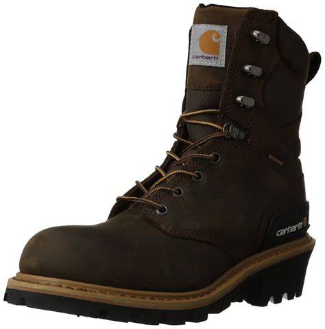 These boot typically have a raised heel that makes it easier for. Carhartt Men's CML8169 8 Inch Soft Toe Boot ...