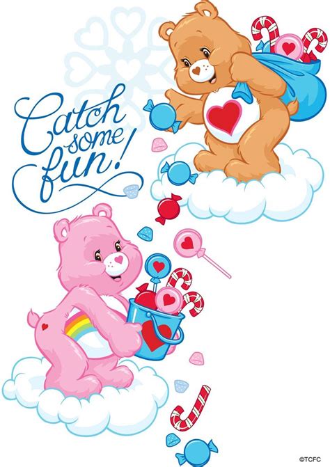 Care Bears Tenderheart And Cheer Bear Catch Some Fun Care Bears