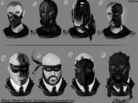 Black Mask Redesign By Sketch Concepts On Deviantart