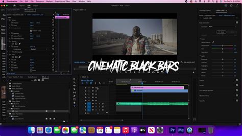 How To Add Cinematic Black Bars To Videos In Premiere Pro 2023 Youtube