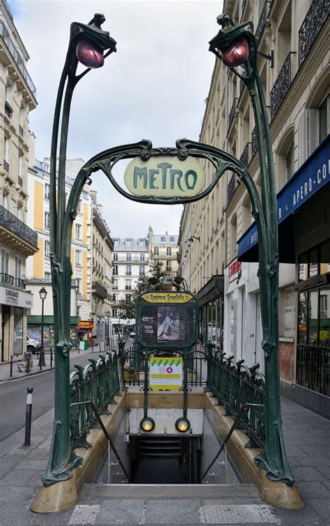 Take An Architectural Tour Of The Paris Métro System The Spaces