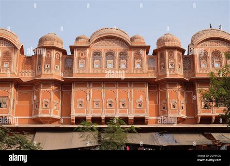 Detail Of Traditional House In Jaipur Rajasthan India Stock Photo Alamy