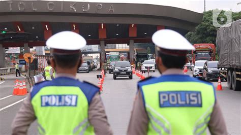 Polri Putar Balik Pengendara Ke Jakarta Tanpa Sikm News Liputan Com