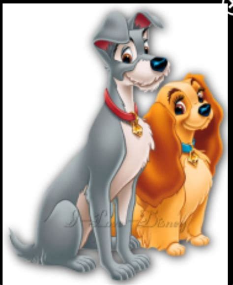 Lady And The Tramp Disney Pixar Disney Cartoon Characters Disney Dogs