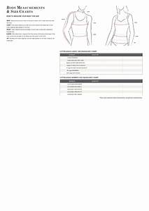 Cutter Buck Body Measurements Size Charts Printable Pdf Download