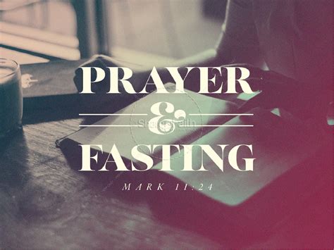 Prayer And Fasting Sermon Powerpoint Template Clover Media