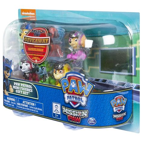 Cp Spin Master Paw Patrol Mission Paw Mini Figures T Set 6 Pack