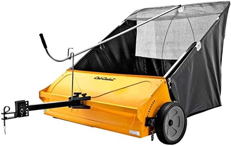 Cub Cadet 44 In 25 Cu Ft Tow Behind Lawn Sweeper Amazon Co Uk