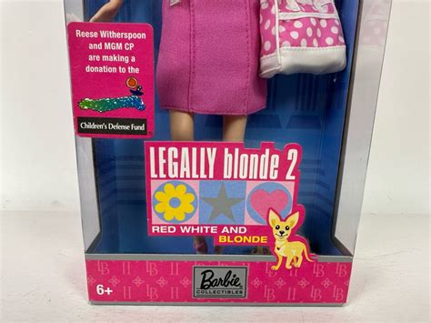 Legally Blonde Red White And Blonde Collector Edition Mattel Barbie Doll New In Box B