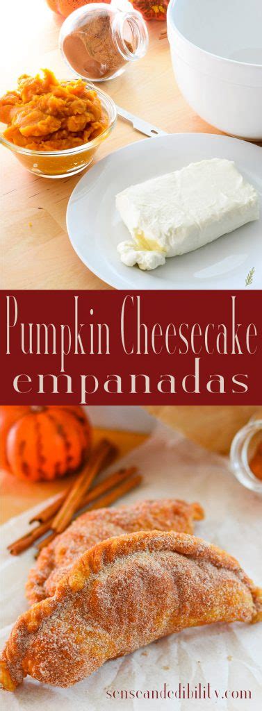 Pumpkin Cheesecake Empanadas