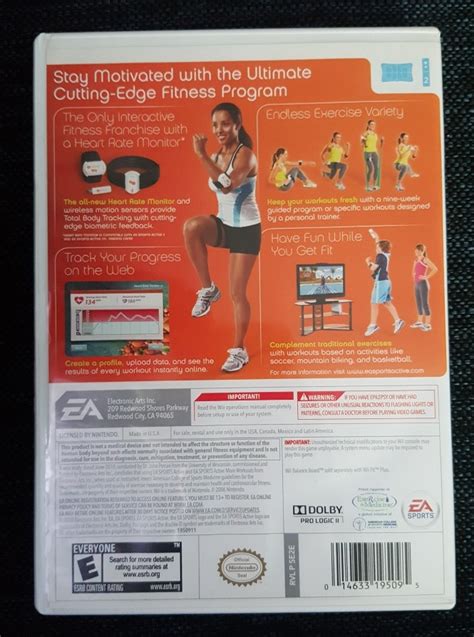 Ea Sports Active 2 Personal Trainer Nintendo Wii 14999 En Mercado