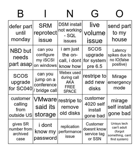 Weekend Copilot Bingo V Bingo Card