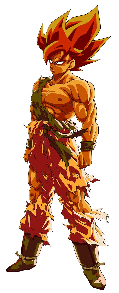 Goku Ssj Namek False Super Saiyan Palette By Benj San On Deviantart