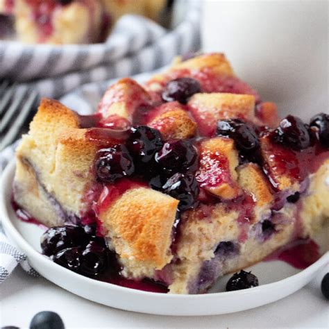 Overnight Blueberry French Toast Casserole Love Bakes Good Cakes
