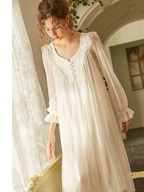 Vintage Victorian Nightgown Bridal Women S Nightgown Etsy