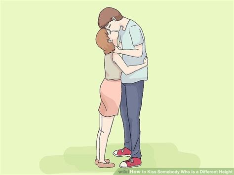 How To Kiss Somebody Who Is A Different Height 8 Steps