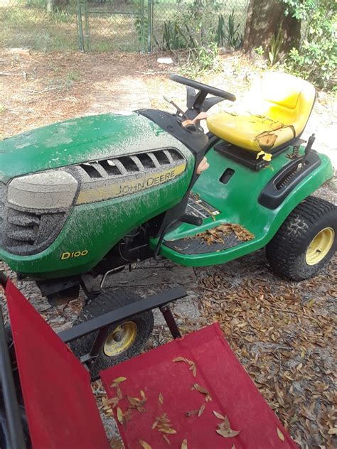 John Deere 100 Series Riding Mower With Out A Deck For Sale In Orlando