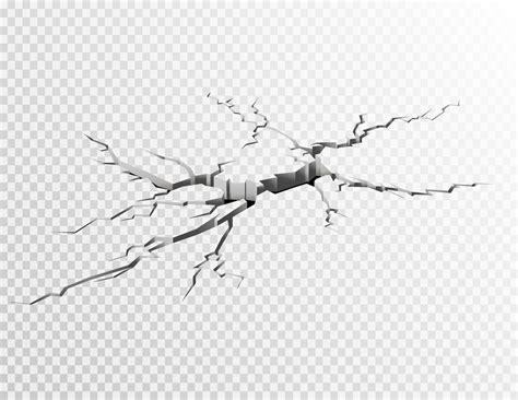Cracked Concrete Ground Vector Illustration 2313849 Vector Art At