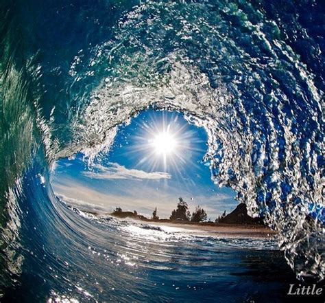Cool Wave Pic By Clark Little Lfesabeach Kameleonz Ocean Waves