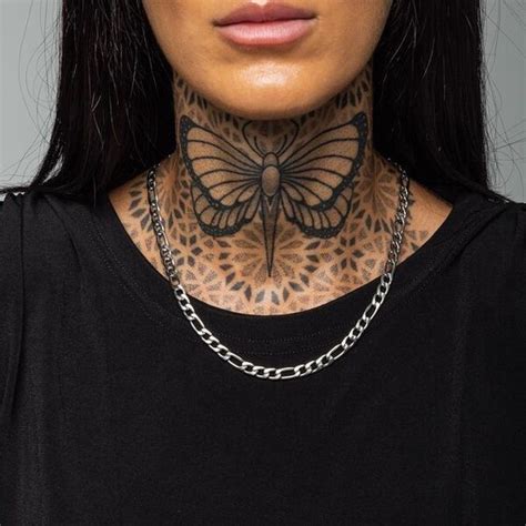 Best Female Neck Tattoo 50 Modern Ideas Tatuaggi Collo Idee Per