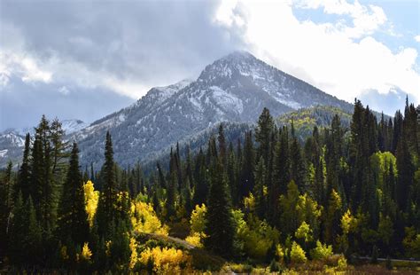 The Wasatch Mountains in the Fall. Big Cottonwood Canyon Utah 2000x1645 http://ift.tt/2xdp2As ...