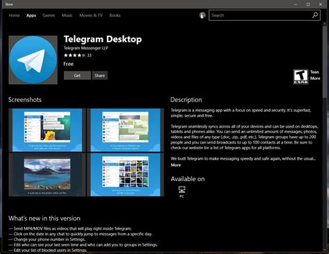 Official Telegram Desktop App For Windows 10 Launches In