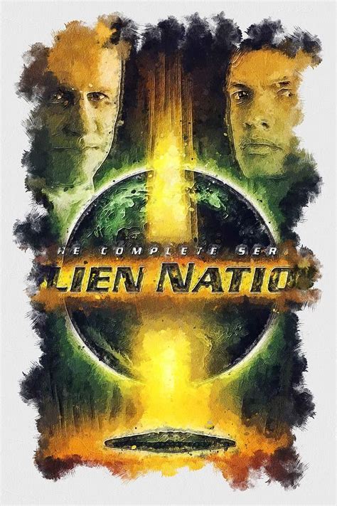 Tv Show Alien Nation Digital Art By Garett Harold Fine Art America