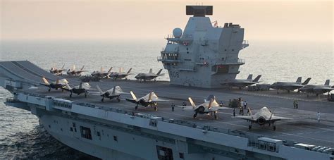 Jets on deck - HMS Queen Elizabeth embarks the largest number of F-35s 