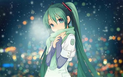 1179x2556px 1080p Free Download Anime Young Girl Scarf Hd