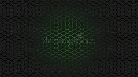 Green Honeycomb Pattern Stock Illustration Illustration Of Motif