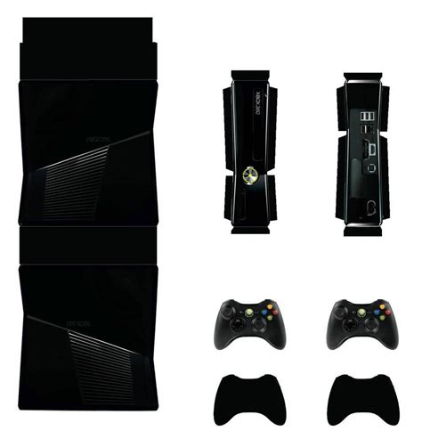 Xbox 360 Slim Black Papercraft By Facundoneglia Paper Crafts
